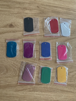 Dogtag (verschiedene Farben)